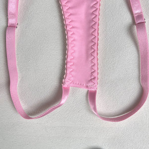 Tease Tamer Tassel Lingerie Set –Crotchless Strappy Open Bra Lingerie Rave, Boudoir & Wild Nights In - Witty Cheeks, Rave Festival Outfit and Sexy Lingerie