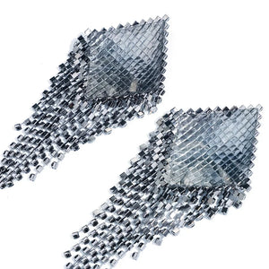 Starlust Rhinestone Tassel Pasties – Reusable Sparkle Stickers - Witty Cheeks, Rave Festival Outfit and Sexy Lingerie