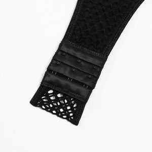 Mesh Fishnet Bodysuit – High-Cut See-Through One-Piece for Boudoir, Rave & Roleplay - Witty Cheeks, Rave Festival Outfit and Sexy Lingerie