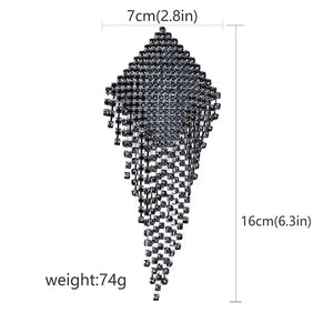 Starlust Rhinestone Tassel Pasties – Reusable Sparkle Stickers - Witty Cheeks, Rave Festival Outfit and Sexy Lingerie