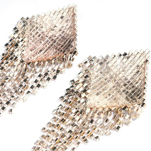 Starlust Rhinestone Tassel Pasties – Reusable Sparkle Stickers - Witty Cheeks, Rave Festival Outfit and Sexy Lingerie