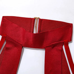 Rave Festival Outfit Sexy Strappy Striped Bodysuit - One Piece Open Bust Underwire, Valentine Gift for her Jumpsuit Women | Valentine's Day idea wife, girlfriend - Witty Cheeks, Rave Festival Outfit and Sexy Lingerie