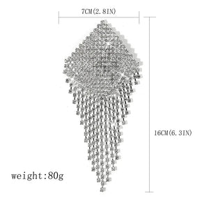Starlust Rhinestone Tassel Pasties – Reusable Sparkle Stickers - Witty Cheeks, Rave Festival Outfit and Sexy Lingerie