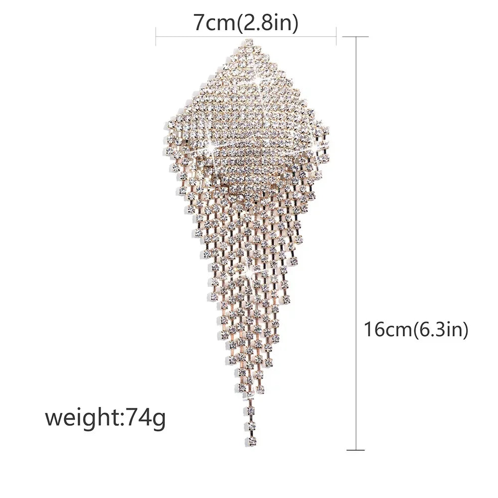 Starlust Rhinestone Tassel Pasties – Reusable Sparkle Stickers - Witty Cheeks, Rave Festival Outfit and Sexy Lingerie
