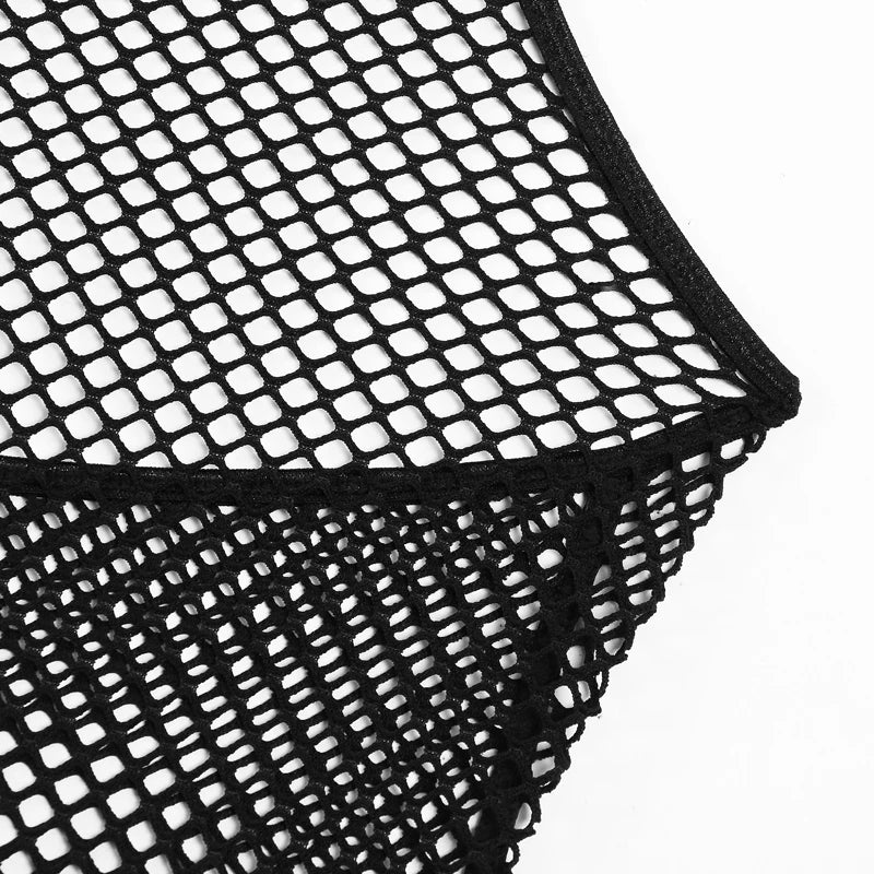 Mesh Fishnet Bodysuit – High-Cut See-Through One-Piece for Boudoir, Rave & Roleplay - Witty Cheeks, Rave Festival Outfit and Sexy Lingerie